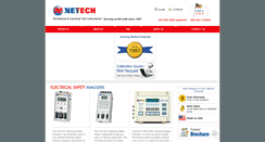 Desktop Screenshot of electricalsafetyanalyzers.com